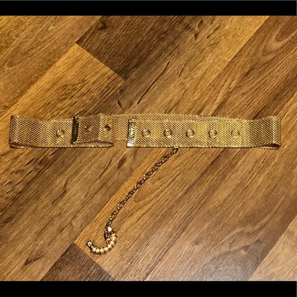 Gold Toned Dressy Adjustable Belt main image 5